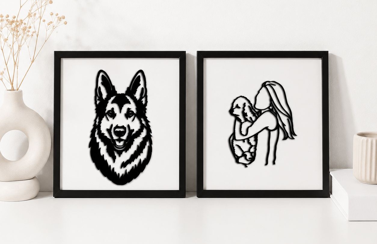 Cuadros silueta personalizado RTCREA