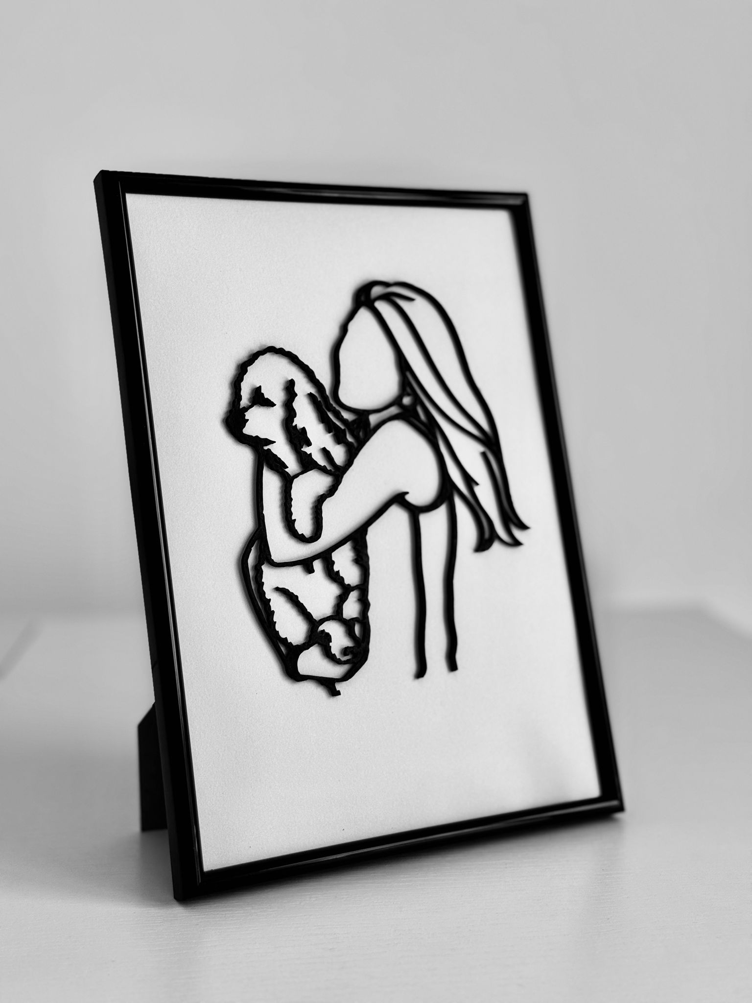 CUADRO SILUETA PERSONALIZADO